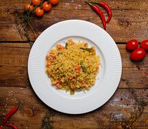 Булгур с овощами