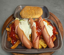 Хот-дог в ланч-боксе