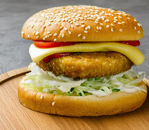 Чизбургер с курицей 