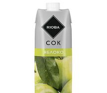 Сок яблочный Rioba