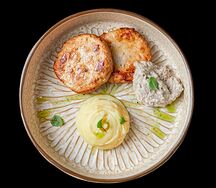 Куриные котлеты с картофельным пюре