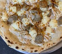 Пицца Мясная песто