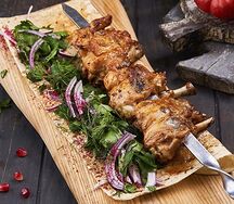 Шашлык из курицы по-кавказски