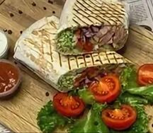 Шаурма три сыра