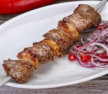 Шашлык кусковой из баранины