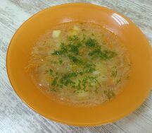 Щи с квашеной капустой