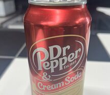 Dr. Pepper Cream soda