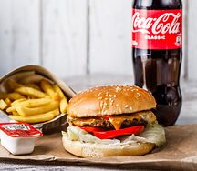 Combo Chesee Burger Beef