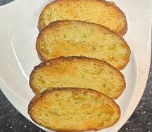 Хлеб чесночный