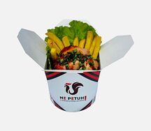 Wok-гриль с картофелем фри