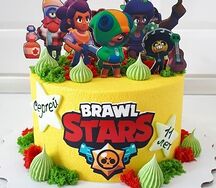 Торт Brawl Stars №1