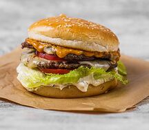 Cheese Burger Beef x2