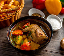 Суп из перепелки с овощами