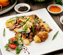 Картофель по-домашнему с мясом