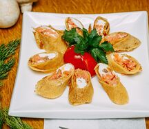 Мистер Креп с семгой