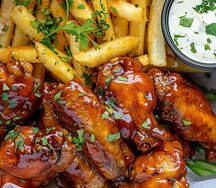 Куриные крылья BBQ XL