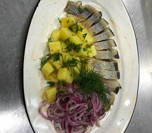 Сельдь с картофелем