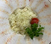 Паста с курицей и грибами