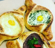 Сет из хачапури по-аджарски 
