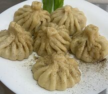 5 хинкали со свининой и говядиной