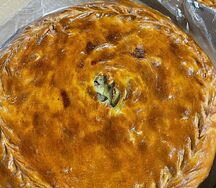 Дагестанский пирог картофель с мясом