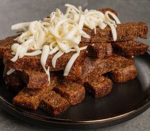 Гренки с сыром