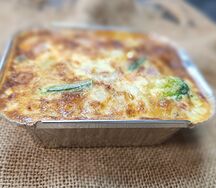Фриттата с курицей и овощами