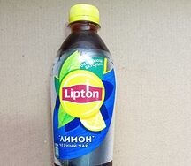 Черный чай Липтон Лимон