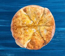 Пирог со шпинатом и сыром