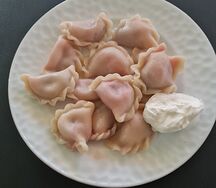 Вареники с вишней