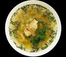 Рассольник с курицей