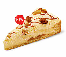 Торт яблоко с карамелью