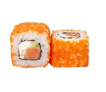 Калифорния New с лососем