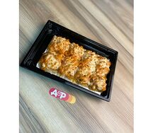 Суши-пицца с копченой курицей
