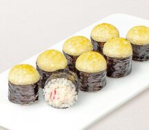 Крабик хот запечённый ролл