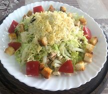 Цезарь с курицей