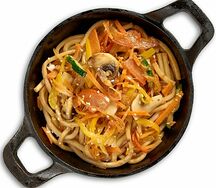 Лапша с овощами