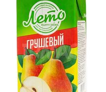 Детский сок Лето Грушевый