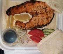 Шашлык из сёмги