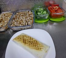 Шаурма Курица средняя