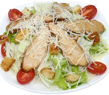 Салат Цезарь с курицей