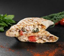 Шаверма по-Питерски с курицей