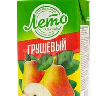 Детский сок грушевый  лето