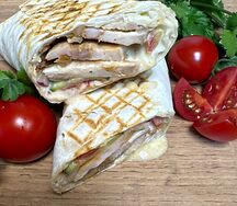 Шаурма стандартная с курицей 