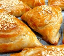 Самса с курицей и картошкой 