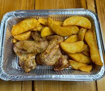 Комбо с куриным крылом