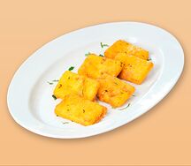 Панир пакора жареный домашний сыр