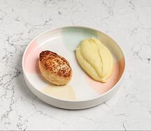 Куриная котлета с картофельным пюре