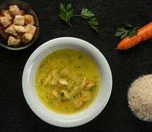 Հավով ապուր