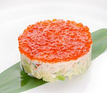 Тартар из крабового мяса